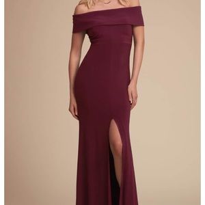 BHLDN Ember Dress in ‘Wine’